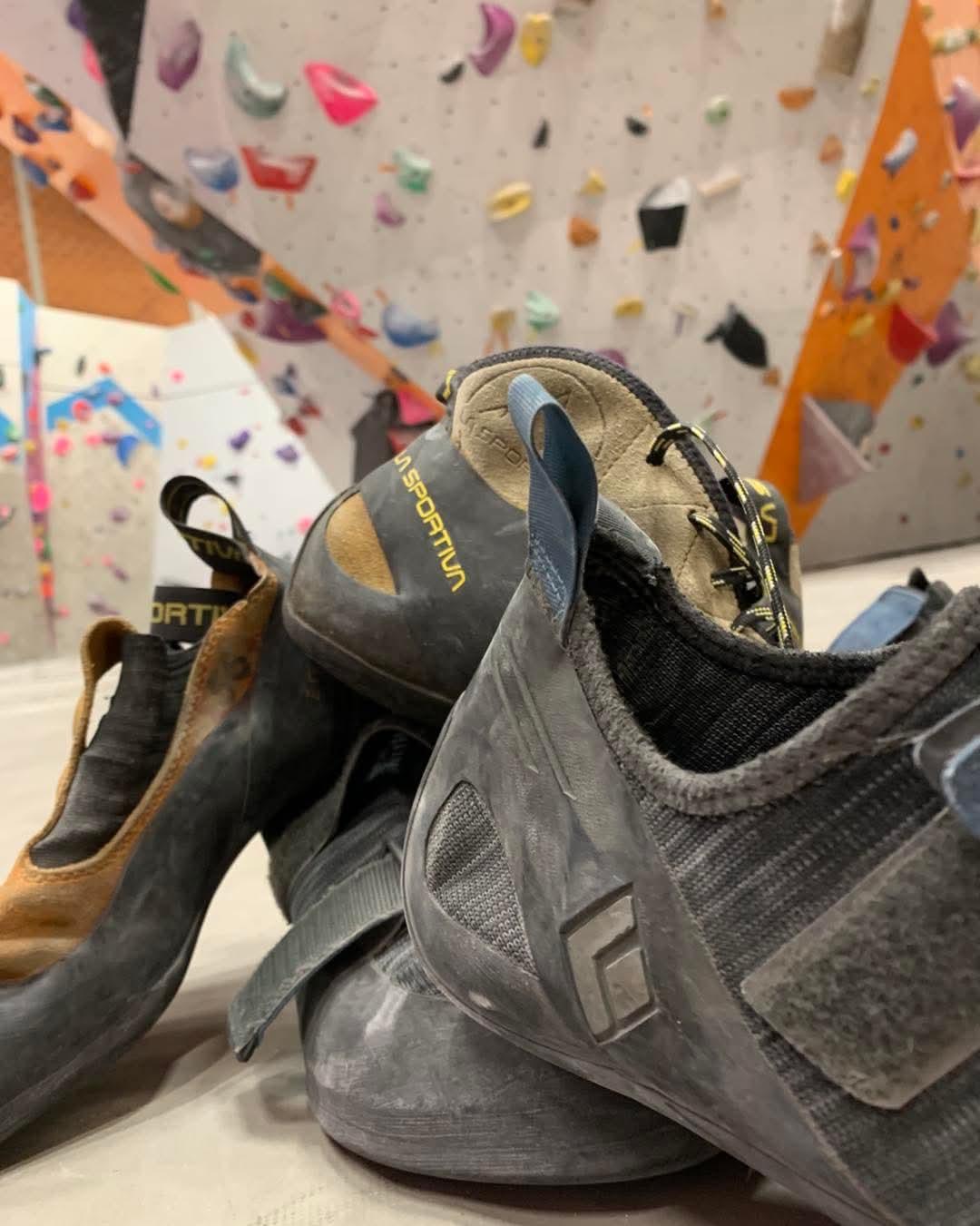 Climbing shoes